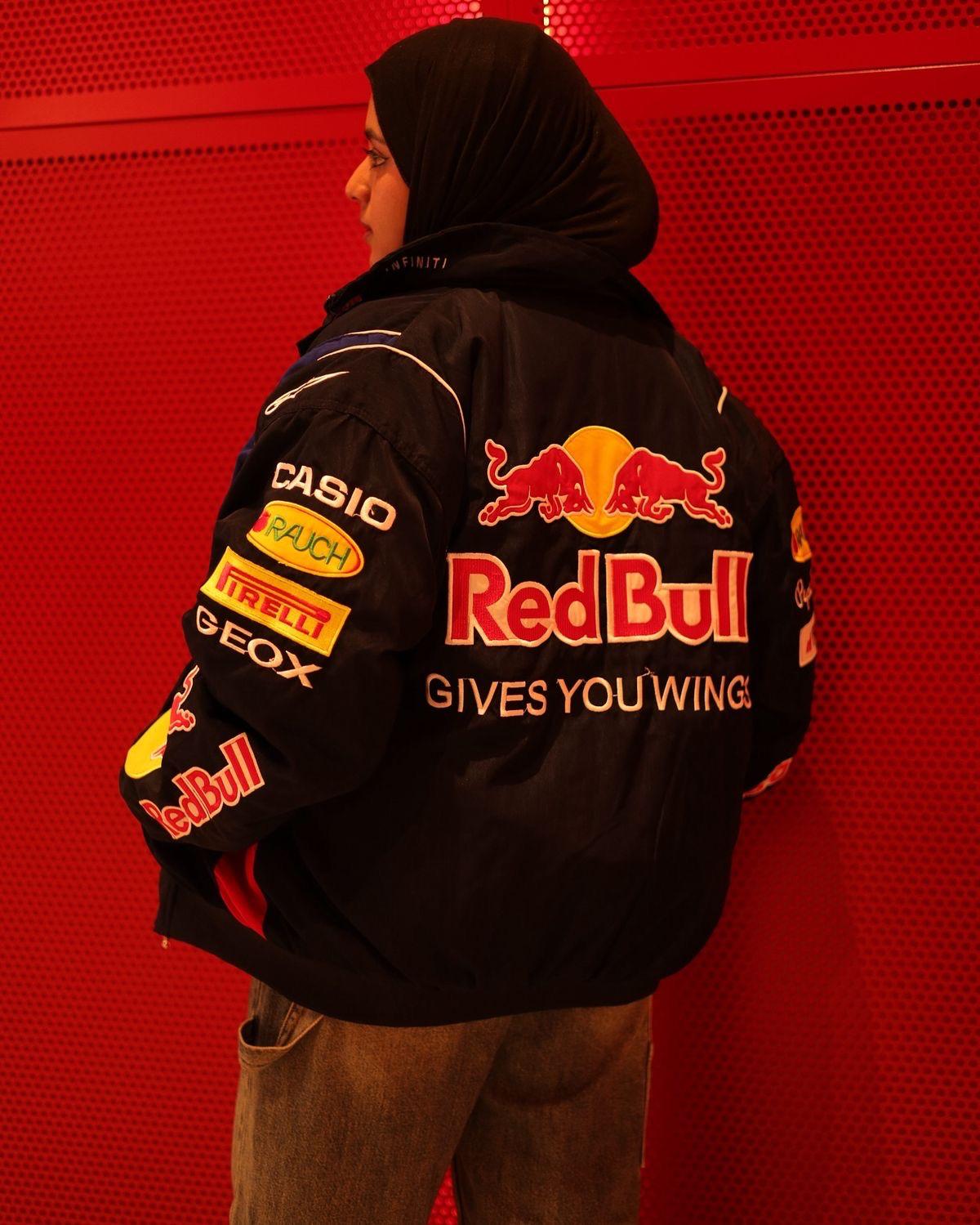 Premuim puffer Embroidered Red Bull Racing unisex jacket - shadowwear.in